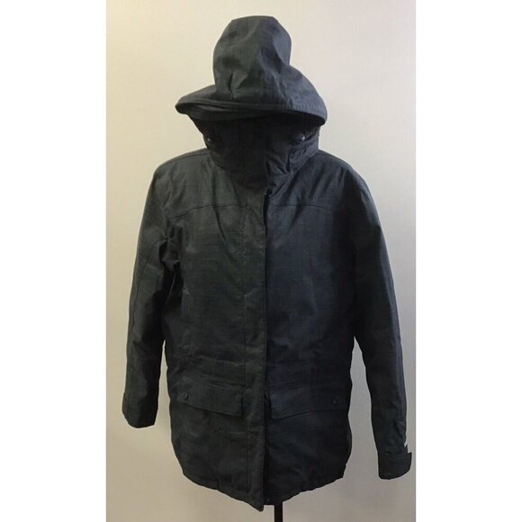 Womans XL long LL Bean Blue DownTek Jacket - Picture 1 of 5